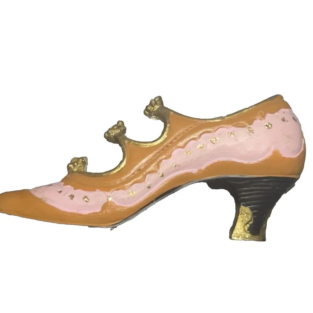 Miniature Shoe Collectible Victorian 3”